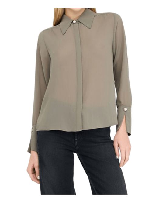 Camicia da donna  in georgette, colore verde LIU JO | CF5302-TS869X0707